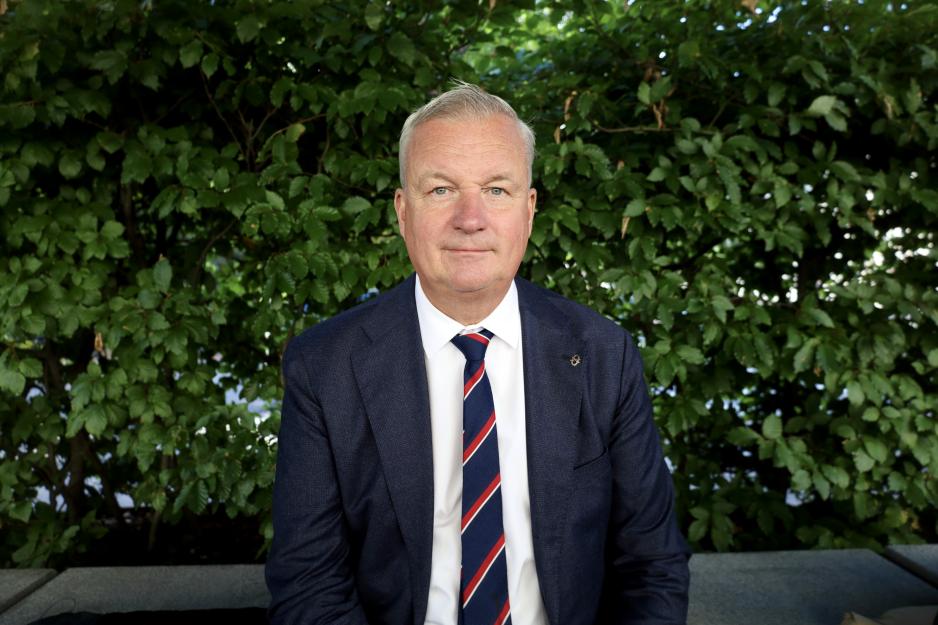 Strategisjef i det finske forsvaret, generalmajor Sami Nurmi. (Foto: Astri Edvardsen) Strategisjef i det finske forsvaret, generalmajor Sami Nurmi. (Foto: Astri Edvardsen)